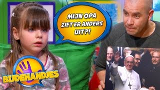 Wie is de paus  Bijdehandjes  SBS6 [upl. by Aletsirc]