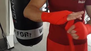 How to wear RDX Hand Wraps [upl. by Elamef]