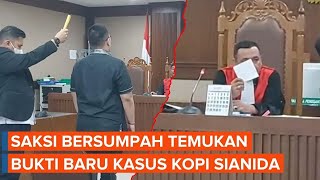 Saksi Bersumpah Temukan Bukti Baru Kasus Kopi Sianida Jessica Wongso [upl. by Pillihpnhoj]