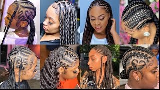 New amp Latest Braiding Hair Hairstyles For Black Women  braidshairstyles [upl. by Haimes]