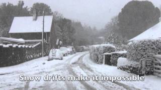 Guernsey in snow March 2013 [upl. by Coppinger]