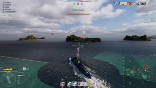 World of Warships Clan Battle Season 27 “Asp” 4FUN vs AOWAR [upl. by Levina]