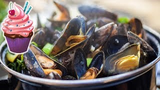 КАК ПРИГОТОВИТЬ МИДИИ  MUSCHELN  How to Cook Mussels [upl. by Samala]