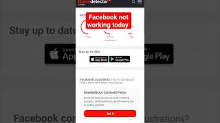 Facebook not working today 😒 😑  Facebook login Problem  Facebook Server Down [upl. by Akenaj622]
