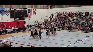 County Cheer Championship 12524 [upl. by Ramyaj]