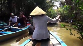 MEKONG DELTA BOAT TOUR  AMAZING VIETNAM [upl. by Gwenny851]