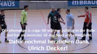 Urlauber hilft in der Bayernliga als Schiedsrichter aus [upl. by Mycah]