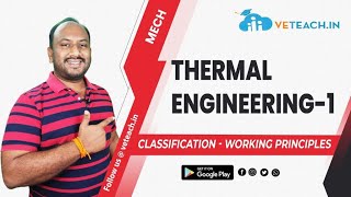 ClassificationWorking Principles  Thermal Engineering1 BTech Students Must Watch [upl. by Elahcim415]