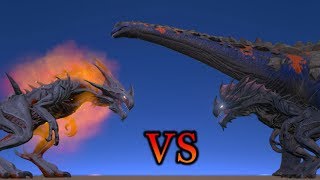 Alpha Reaper King VS Reaper Queen amp Titanosaur  ARK  Cantex [upl. by Nakhsa]