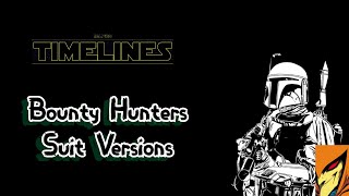 Roblox  Star Wars Timelines RP  Bounty Hunters Suit Versions [upl. by Atinrahs]