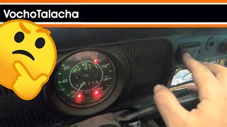 Para apagar el motor de este vocho apaga las luces de cuartos  VochoTalacha [upl. by Erbe]