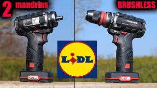 LIDL perceuse visseuse sans fil 12V PARKSIDE PERFORMANCE PBSPA 12 C3 BRUSHLESS 35Nm 1700RPM X12VTEAM [upl. by Ecinahs]