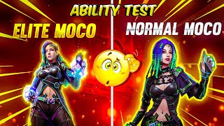 New Awaken Elite MOCO Ability Test  Normal MOCO vs Elite Moco  Freefire MAX Gameplay [upl. by Etteroma]