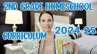 2ND GRADE HOMESCHOOL CURRICULUM PICKS 20242025 [upl. by Ahsilad977]