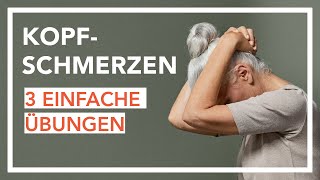 Kopfschmerzen  3 einfache Übungen von Liebscher amp Bracht [upl. by Eelir]