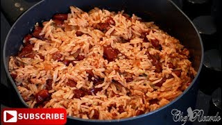 Rice And Peas Sunday Special Jamaican Chef  Recipes By Chef Ricardo [upl. by Anaek]