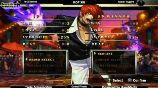 Grand Final MCZTokido vs Kleber Yagami  KOF XIII part 22 [upl. by Nalorac]