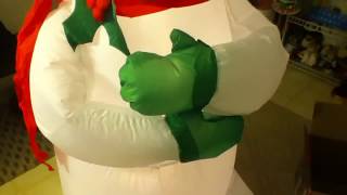 Gemmy Shivering Polar Bear Inflatable UNBOXING  Walmart [upl. by Shear521]