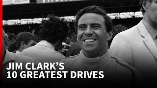 Jim Clarks Top 10 Greatest Drives [upl. by Haral990]