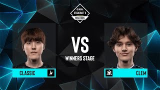 Classic vs Clem  ESL SC2 Masters Winter 2023 Finals  Winners Stage [upl. by Oinigih672]