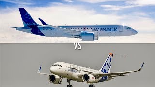 Airbus A220300 vs A319neo Which small Airbus is better [upl. by Airtened565]