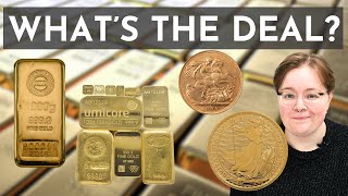 Whats The Deal With Gold Bullion and Coins  Facts in Four Minutes [upl. by Selbbep]