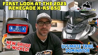 2023 Renegade 850 XRS WalkAround  10quot Gauge and Smart Shocks  Getting it ready for break in [upl. by Conners791]