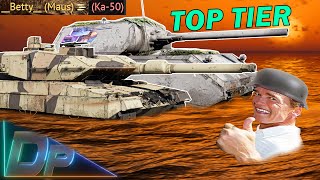 Germany quotNEWquot Top Tier MBT from WW2 War Thunder [upl. by Jaquiss]