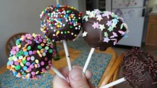 How to make Cake Pops  by Yoyomax12 [upl. by Keane]