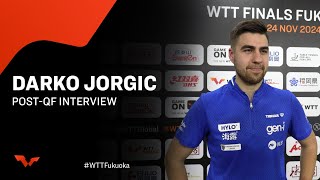 Darko Jorgic PostQF interview  WTTFukuoka 2024 [upl. by Cerf132]