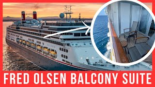 Fred Olsen Cruise Balcony Suite Tour amp Review [upl. by Itsyrc]