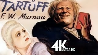 FW Murnau Classic  Tartuffe 🎬4K Colorized English Full Movie  Comedy Drama 1925 塔度夫 [upl. by Milo733]