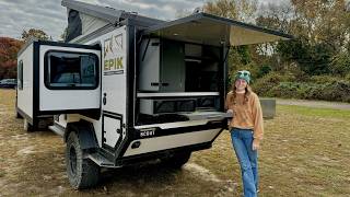 The MOST Capable 6x12 Camper Trailer I’ve Ever Seen EPIK Scout Lightweight Fits in Garage [upl. by Stimson]