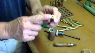 Primer Removal Of Military 3006 Brass [upl. by Aticnemrac805]