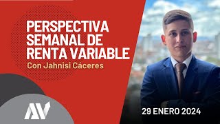 Renta Variable  Perspectiva Semanal  29 enero 2024 a 02 febrero 2024 [upl. by Nalced]