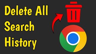 How to Delete All Search History in Chrome [upl. by Joelynn533]