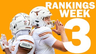 LOTS of Movement  College Football Rankings [upl. by Aloise]