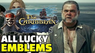 Kingdom Hearts 3  ALL Lucky Emblems Location Guide  The Caribbean [upl. by Domeniga]