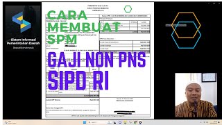 SIPD RI 2024  CARA MEBUAT SPM HONORARIUM  SPM GAJI NON ASN [upl. by Heringer]