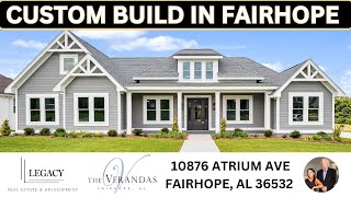 Homes For Sale in Fairhope Alabama  10876 Atrium Ave  The Verandas [upl. by Ymer]