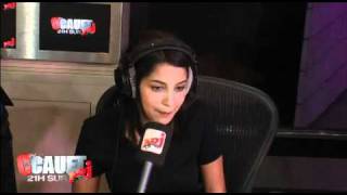 Leila Bekhti chante quotLe temps des cathédralesquot  CCauet sur NRJ [upl. by Kos]