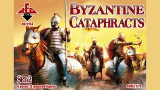 Unboxing RED BOX 72153 72154 172 BYZANTINE CATAPHRACTS SET1 SET2 FIGURES KIT [upl. by Bastian816]