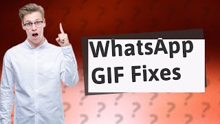 Why is my GIF not working on WhatsApp [upl. by Pegasus]