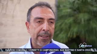 Elezioni comunali i verdetti di Campomarino San Martino e Santa Croce [upl. by Derwood]