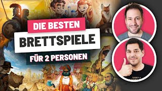 Die BESTEN Brettspiele für 2 Personen [upl. by Acenes]