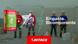 Comparativo  Pastimax S Acrílico Interior vs Empaste Bicomponente [upl. by Festus]