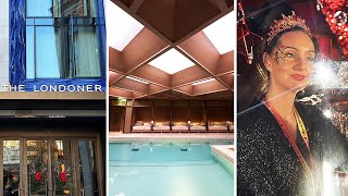 LONDON SOLO TRAVEL VLOG 2024  5 Hotel YouTube Party amp Luxury Shopping [upl. by Ainak797]