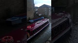 Leaving on Time and a Wave From the Captain of Cobby Dale  Skipton Boat Trips  Skipton yorkshire [upl. by Alaj72]