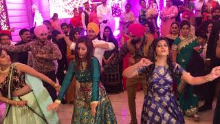 Wedding performance on punjabi songs [upl. by Lusar]