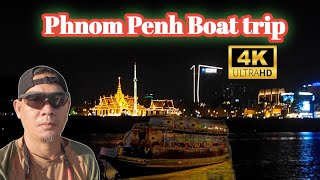 Night view of Chaktomuk River Phnom Penhvideoviralviralvideoshortsfeed shortsvideo shorts [upl. by Shandeigh]